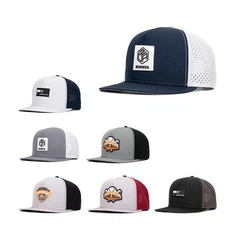 Topi Tahan Air 5 Panel Dengan Penanda Magnet Golf
