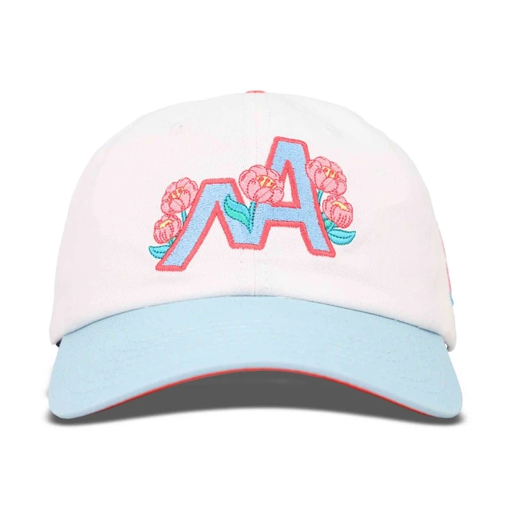 Blue Flower Theme Dad Hat