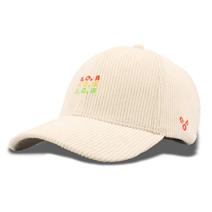 High Quality Corduroy White Dad Hat