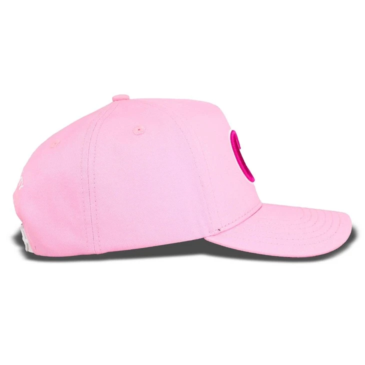 Pink Letter Baseball Cap